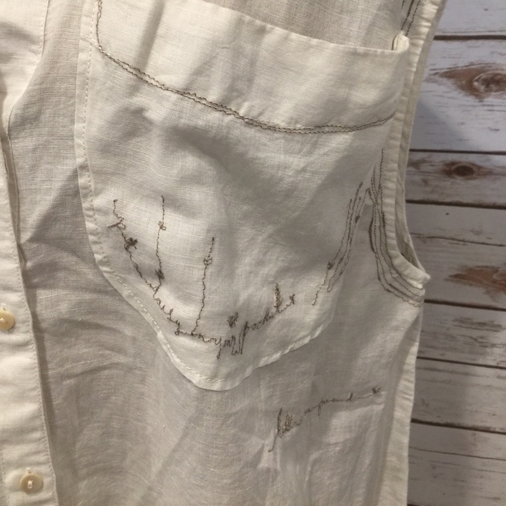 NWT Free People Sweet as Honey Sleeveless Tunic - Picture 7 of 9